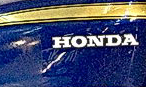 blue tank Honda 750